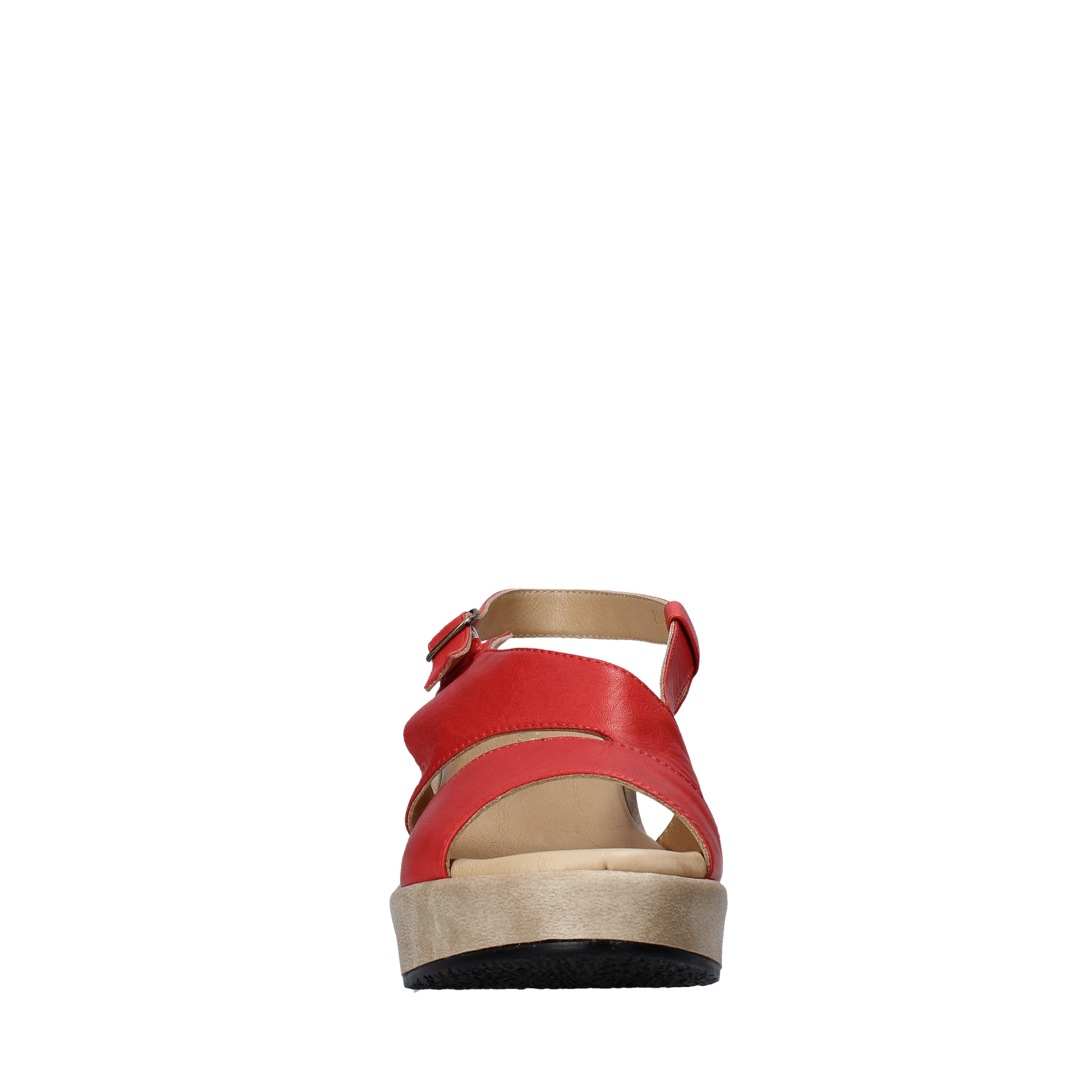 Sandali zeppa Rosso Sshady