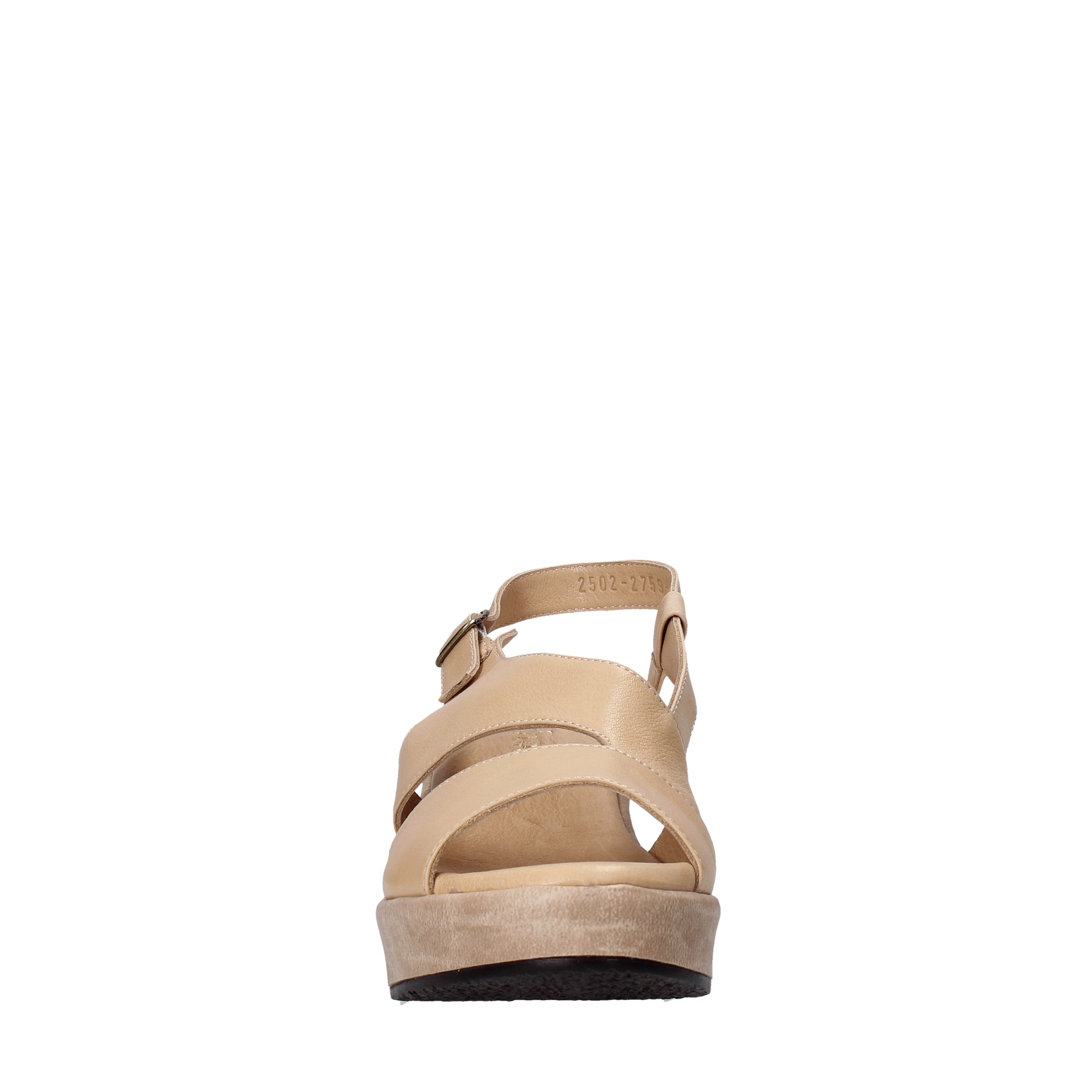 Sandali zeppa Beige Sshady