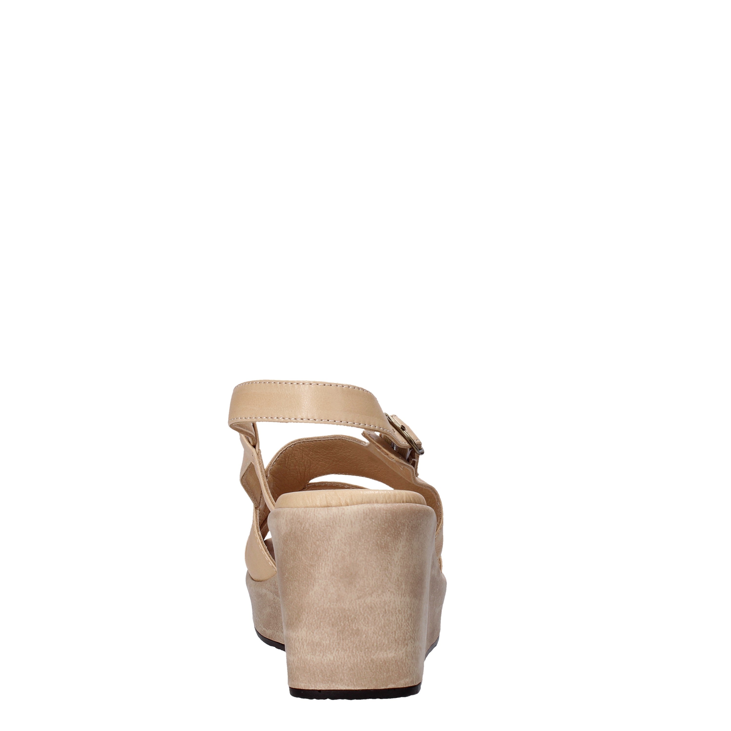 Sandali zeppa Beige Sshady