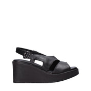 Sandali zeppa Nero Sshady