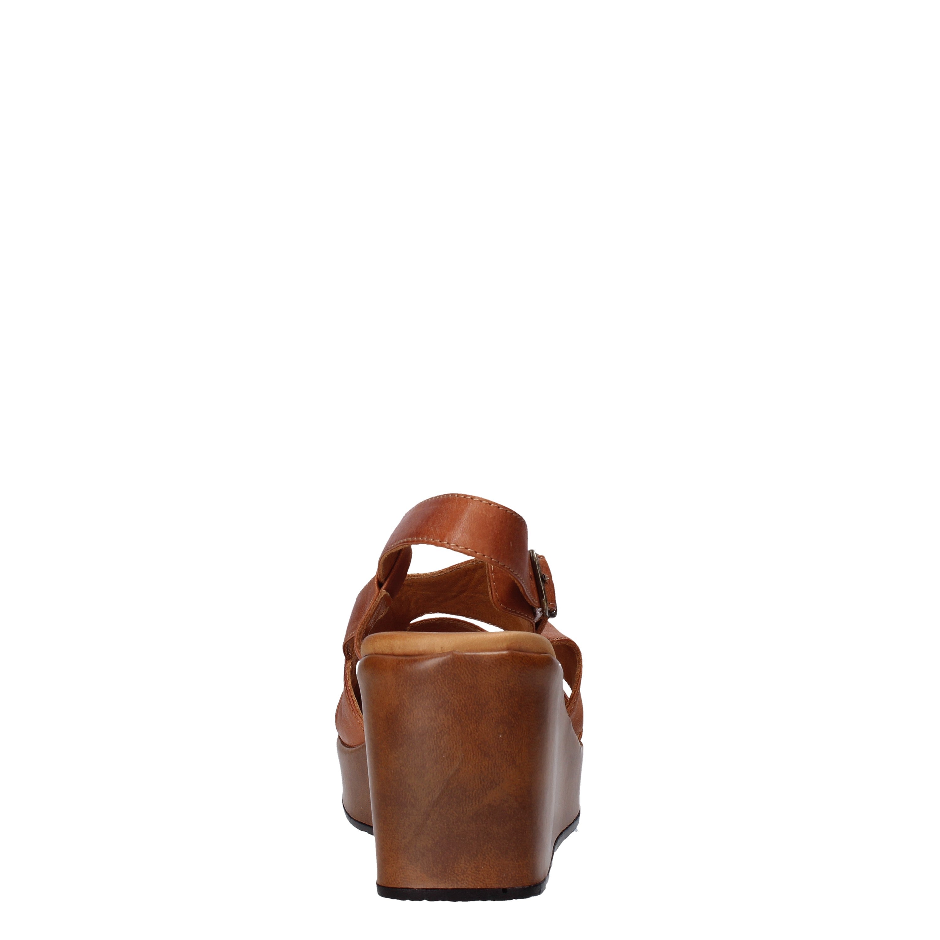 Sandali zeppa Cuoio Sshady