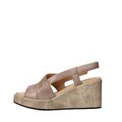 Sandali zeppa Beige Sshady