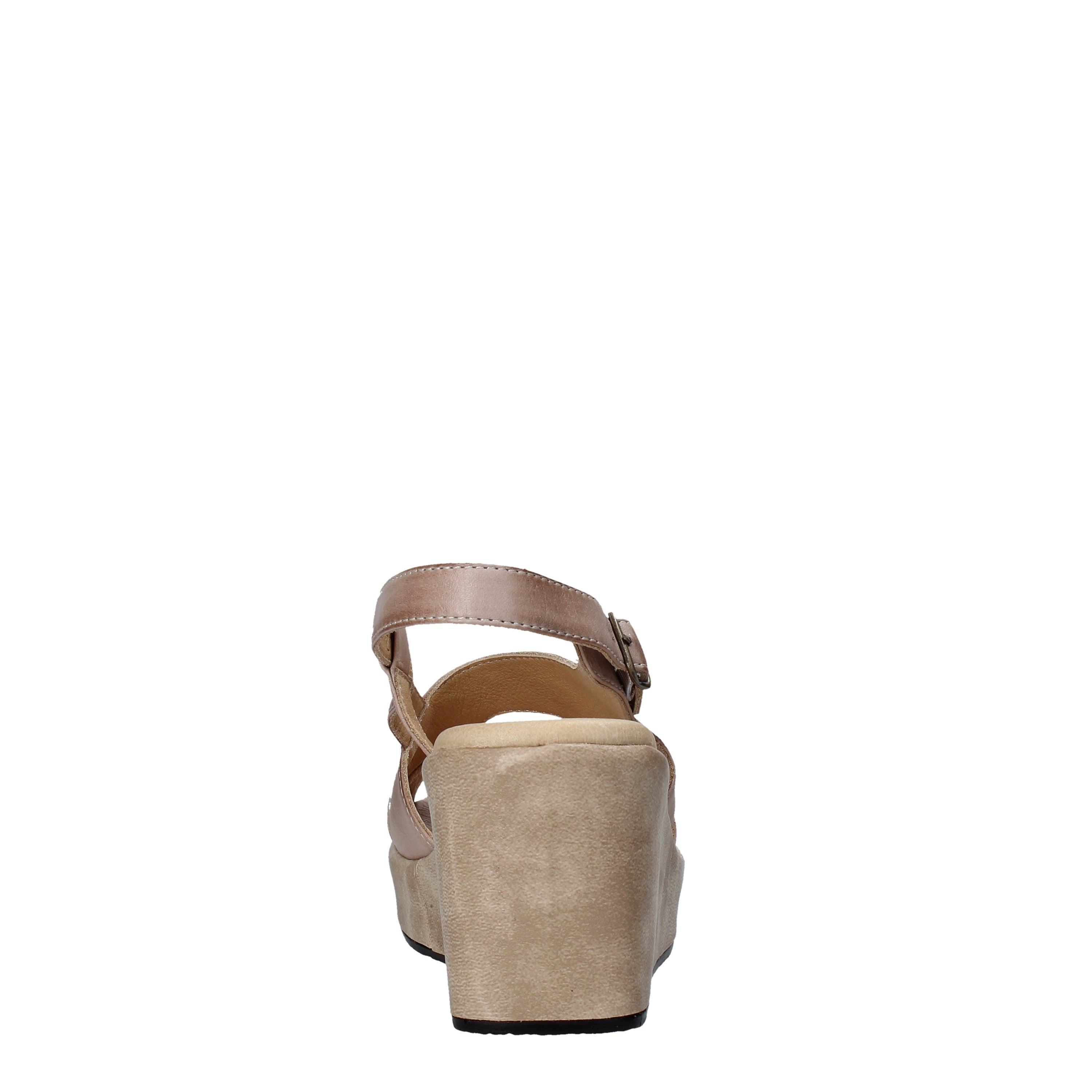 Sandali zeppa Beige Sshady