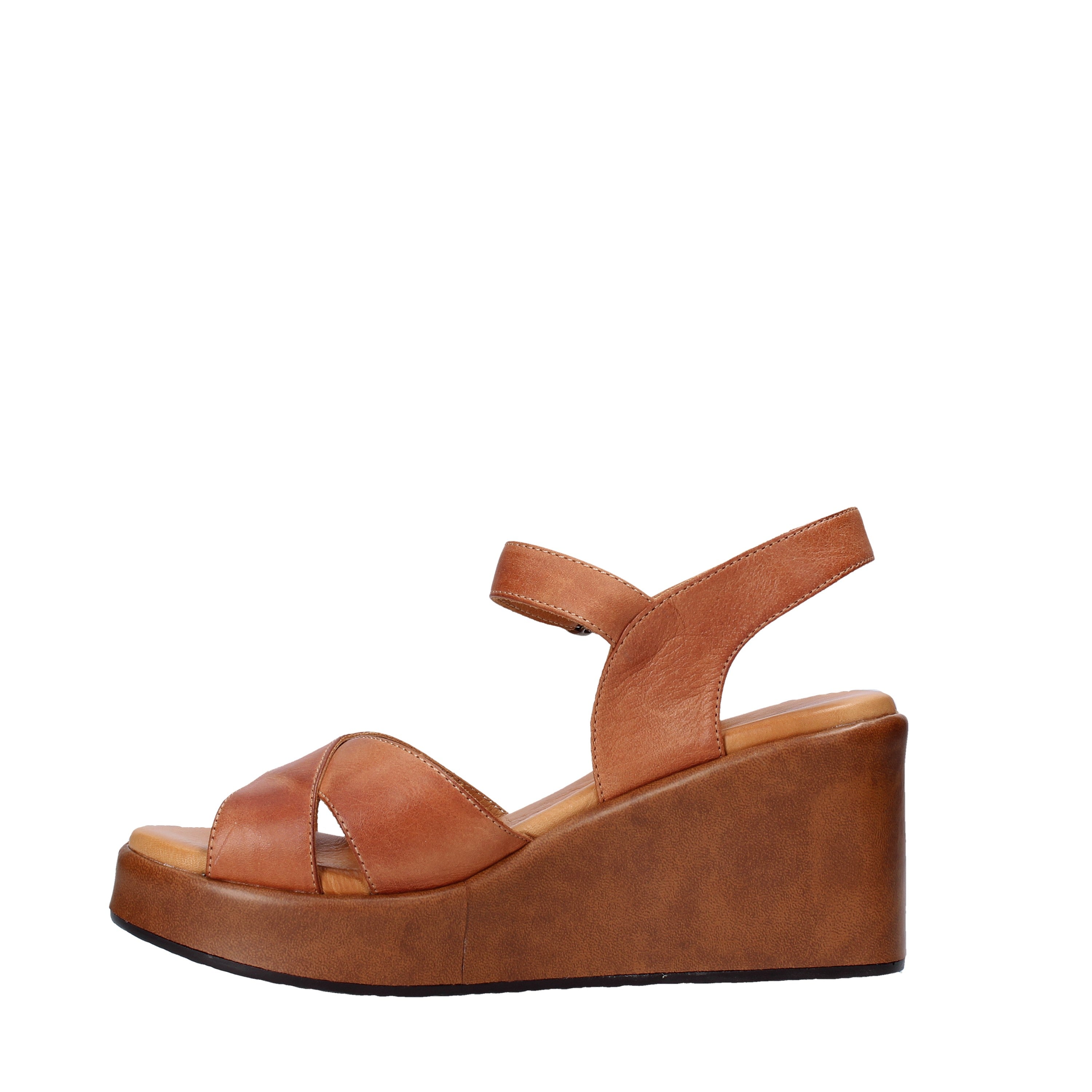 Sandali zeppa Cuoio Sshady