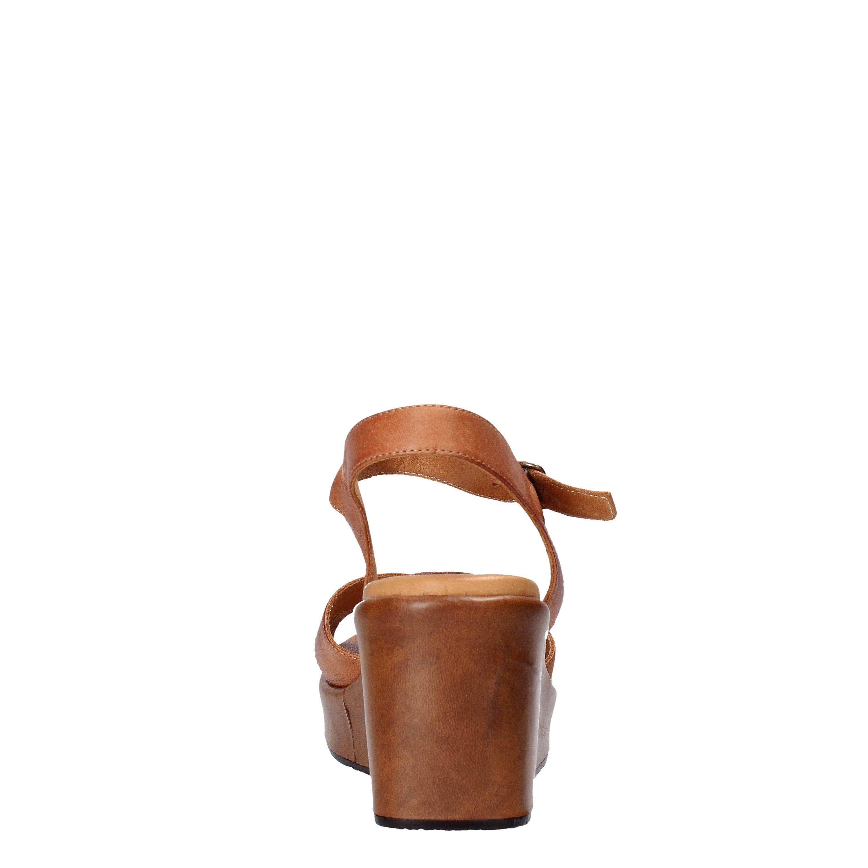 Sandali zeppa Cuoio Sshady