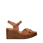 Sandali zeppa Cuoio Sshady