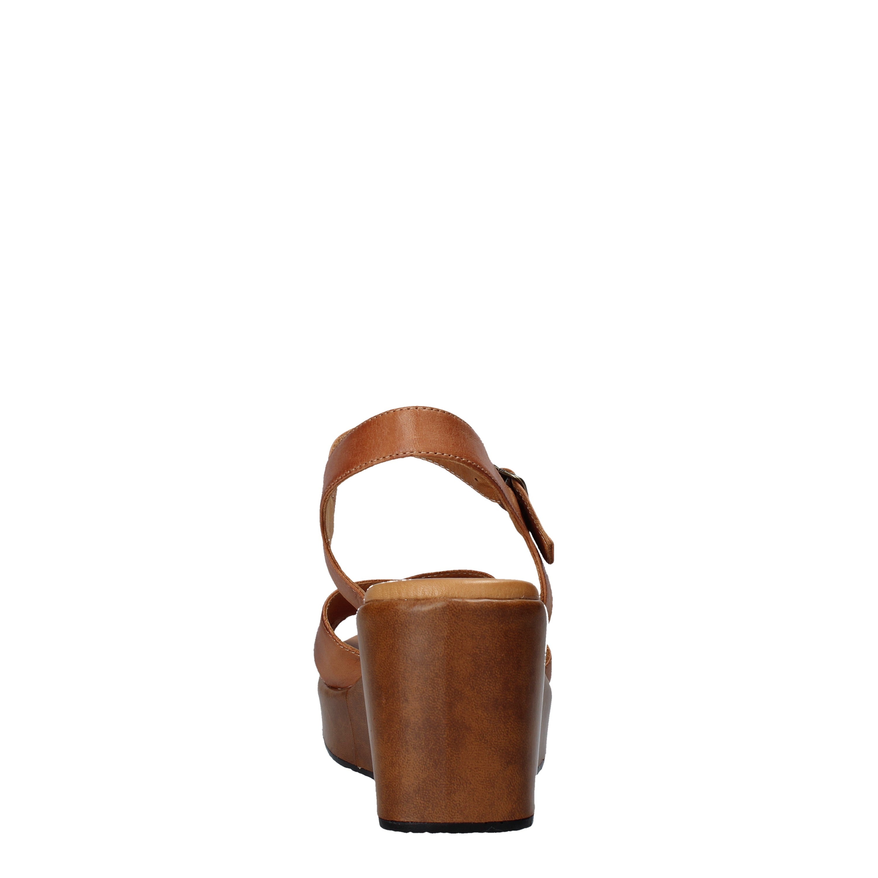 Sandali zeppa Cuoio Sshady