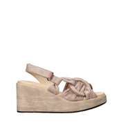 Sandali zeppa Grigio Sshady