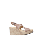 Sandali zeppa Marrone Sshady