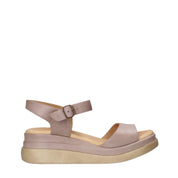 Sandali zeppa Grigio Sshady