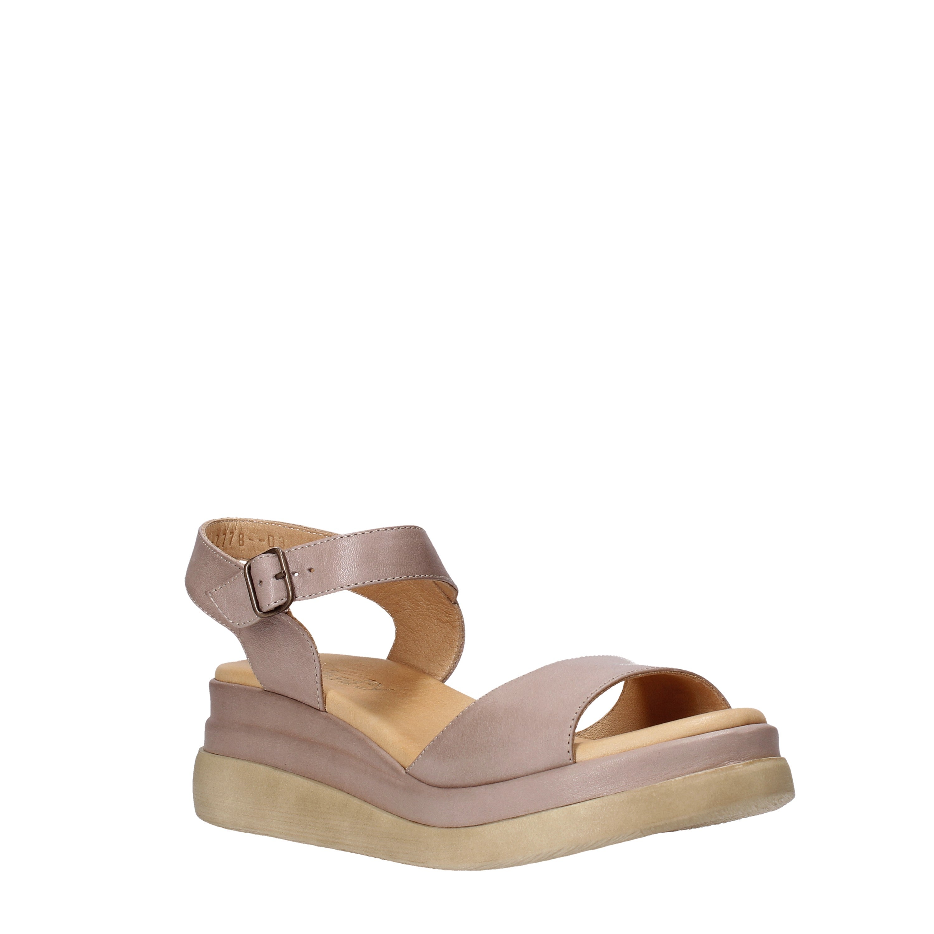 Sandali zeppa Grigio Sshady