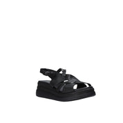 Sandali zeppa Nero Sshady