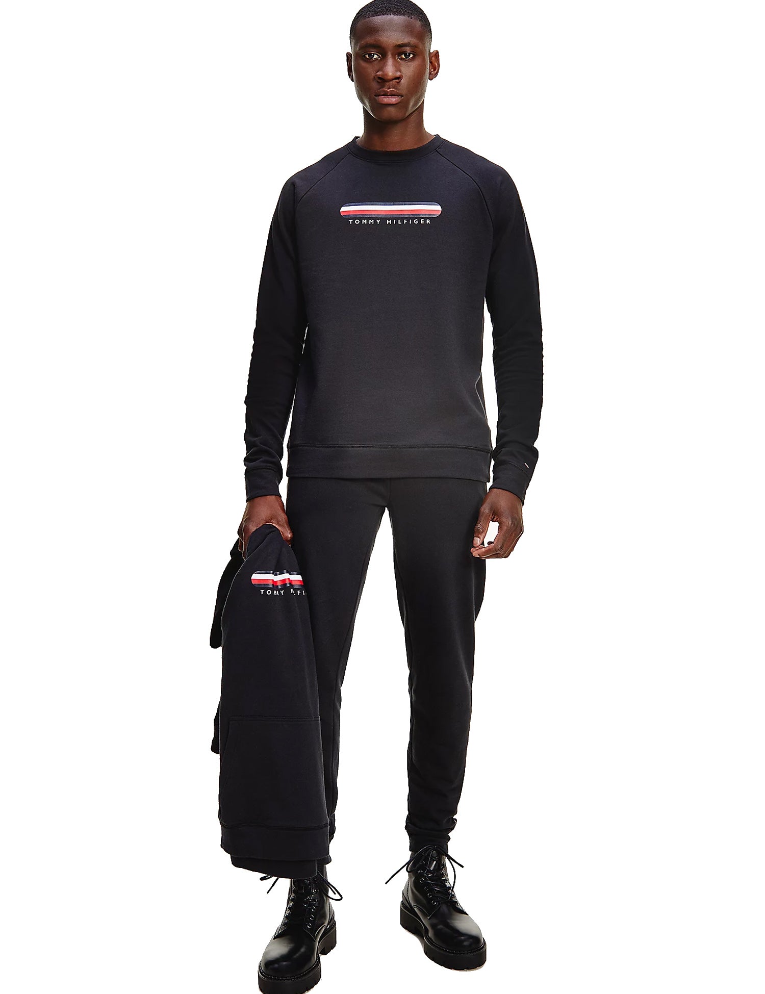 Felpe Nero Tommy Hilfiger Underwear