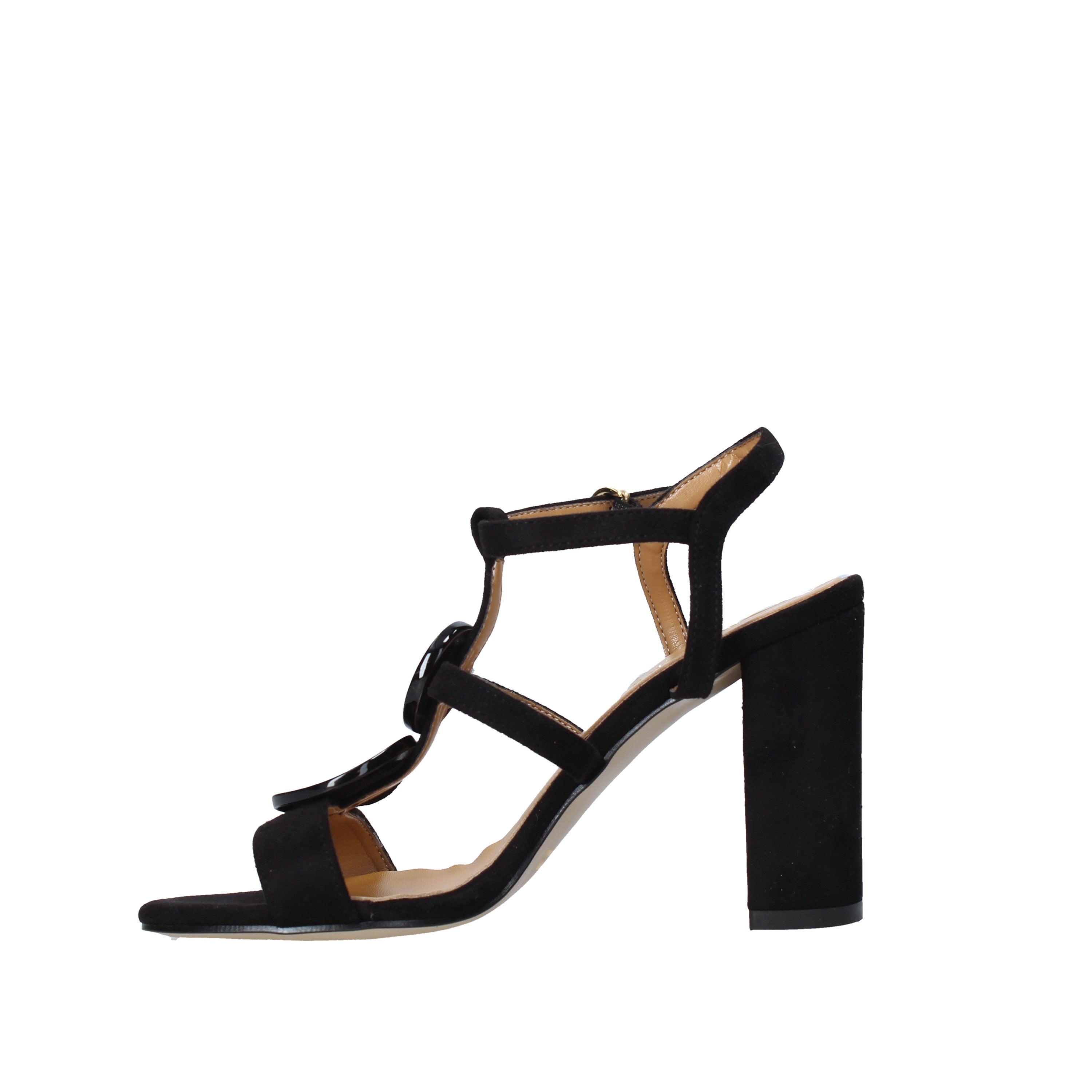 Sandali tacco Nero Cam Grace Shoes