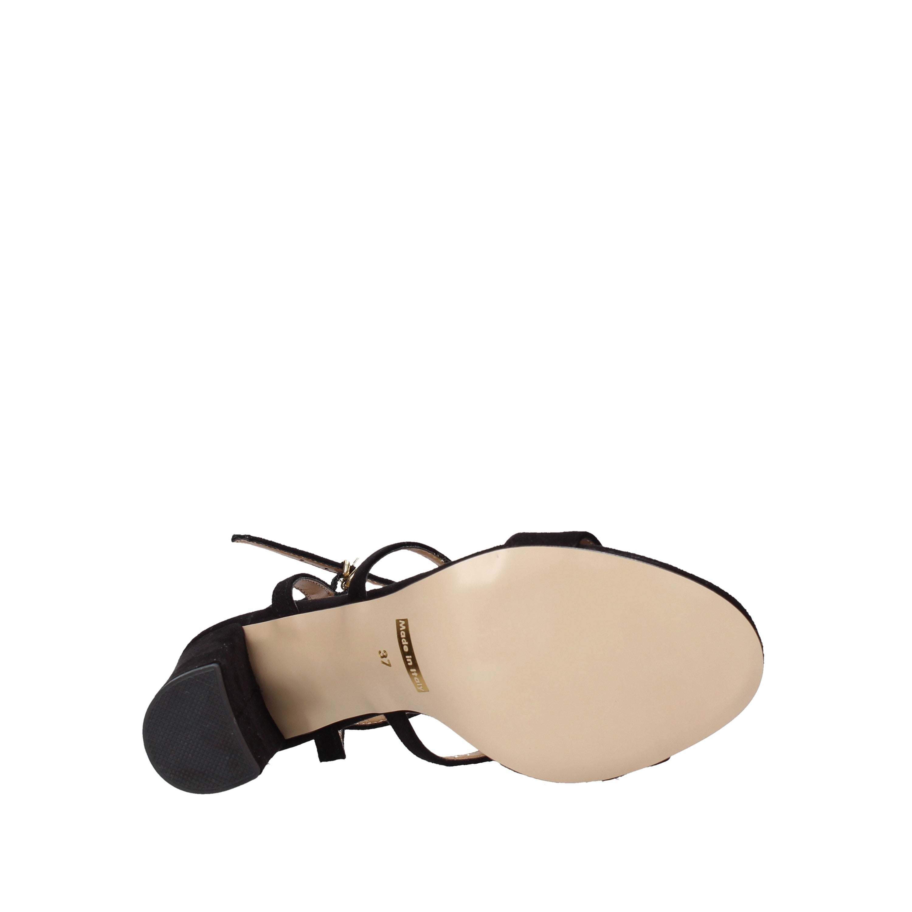 Sandali tacco Nero Cam Grace Shoes