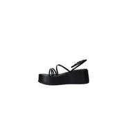 Sandali zeppa Nero Grace Shoes