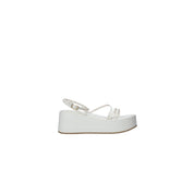 Sandali zeppa Bianco Grace Shoes