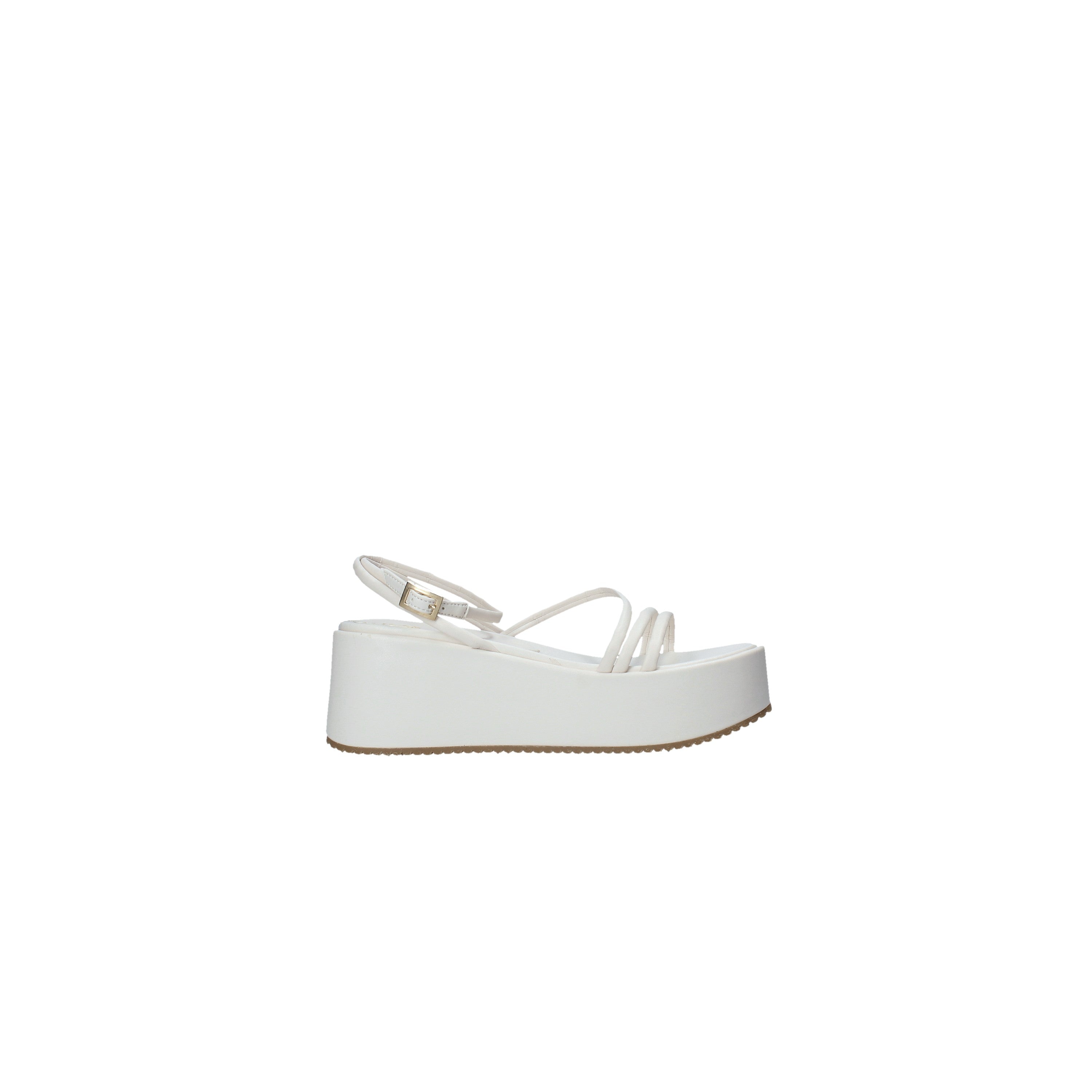 Sandali zeppa Bianco Grace Shoes