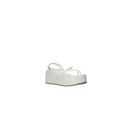 Sandali zeppa Bianco Grace Shoes