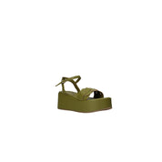 Sandali zeppa Verde Grace Shoes