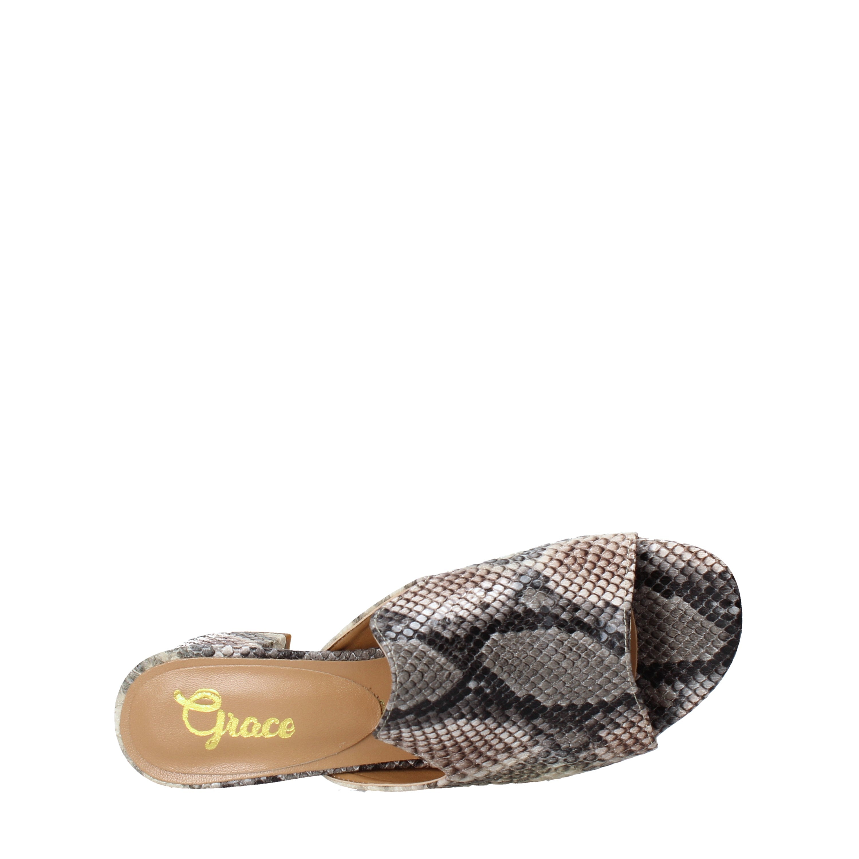 Sandali tacco Grigio Grace Shoes