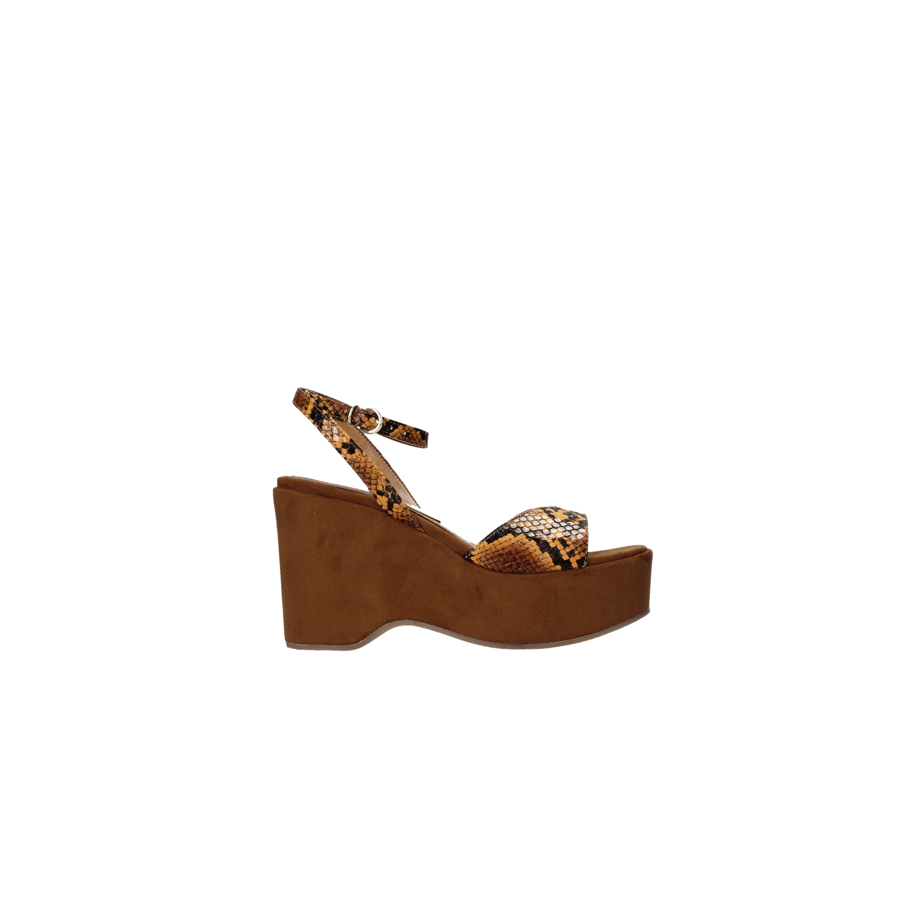 Sandali zeppa Arancio Grace Shoes
