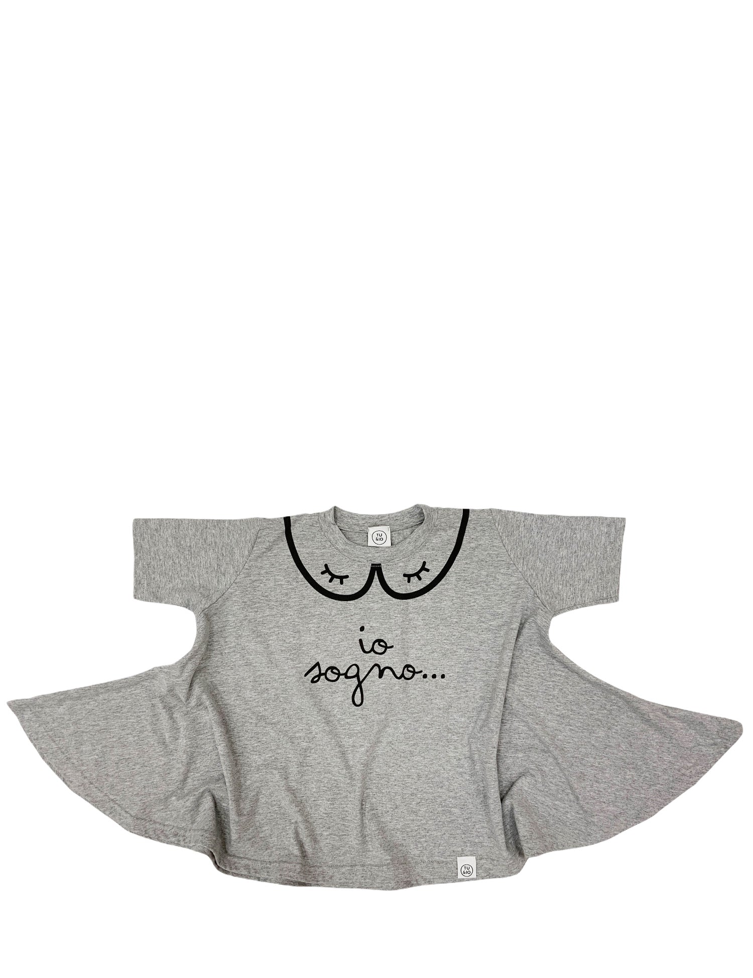T-shirt Grigio Naturino