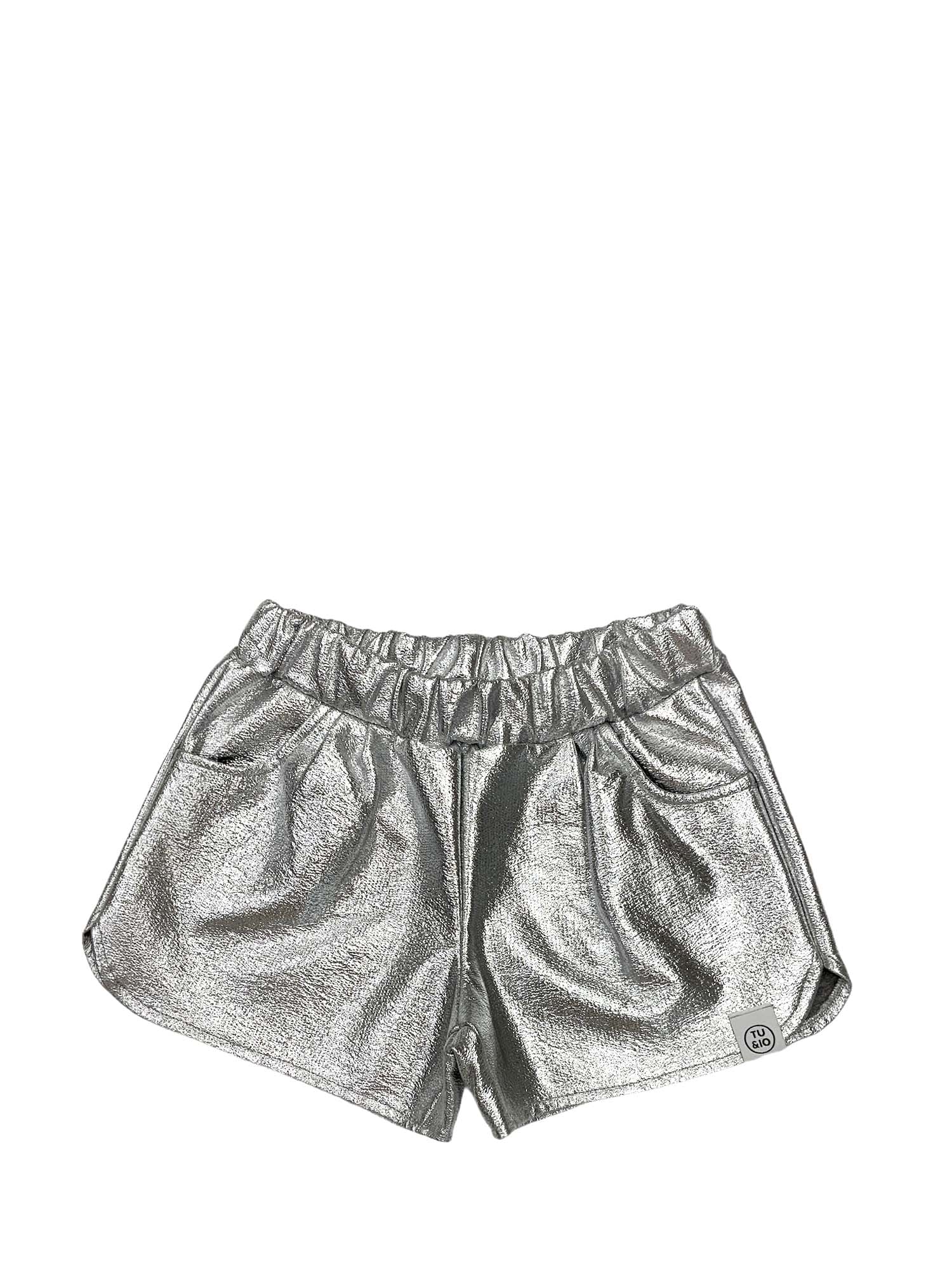 Shorts Argentato Naturino