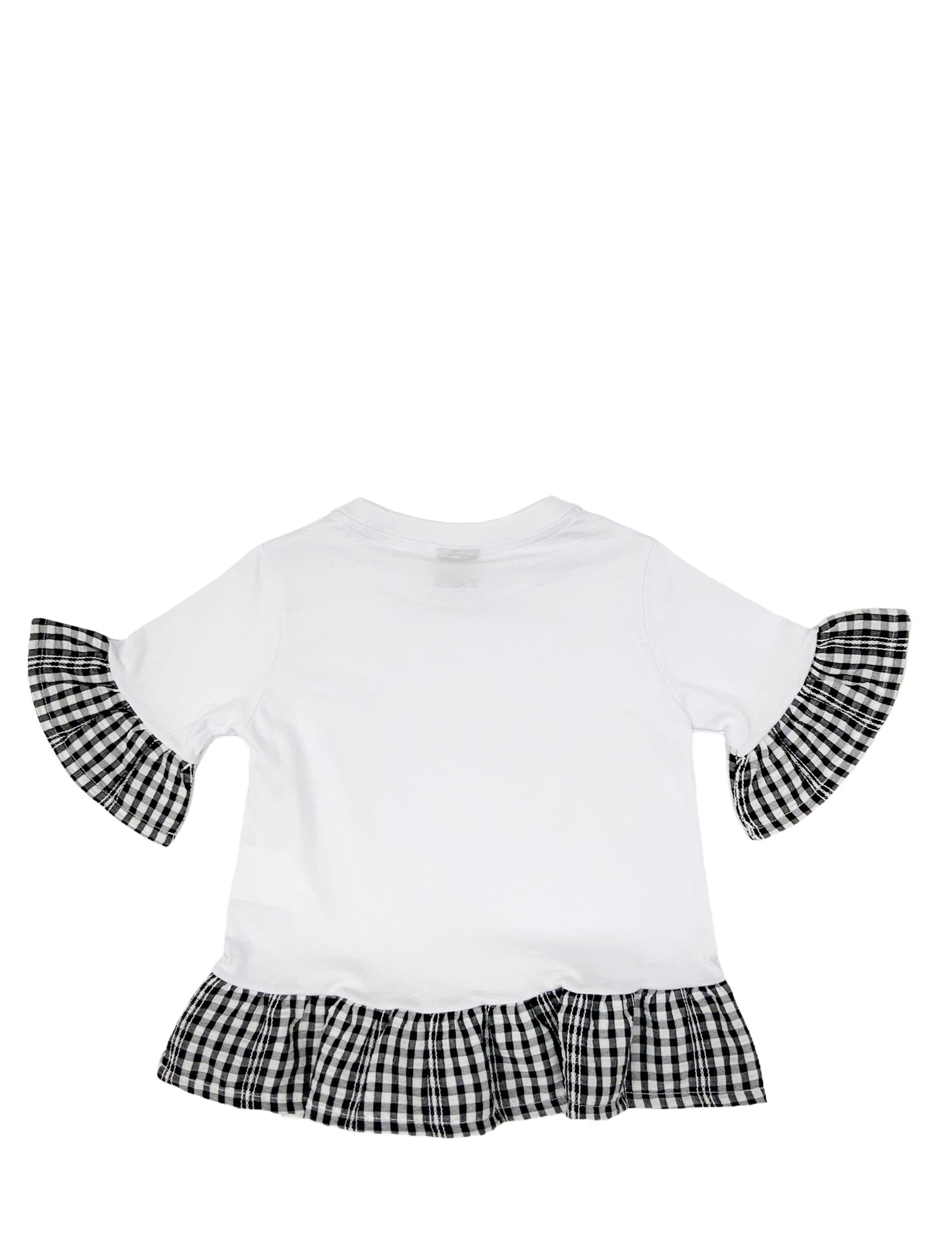 T-shirt Bianco Nero Naturino