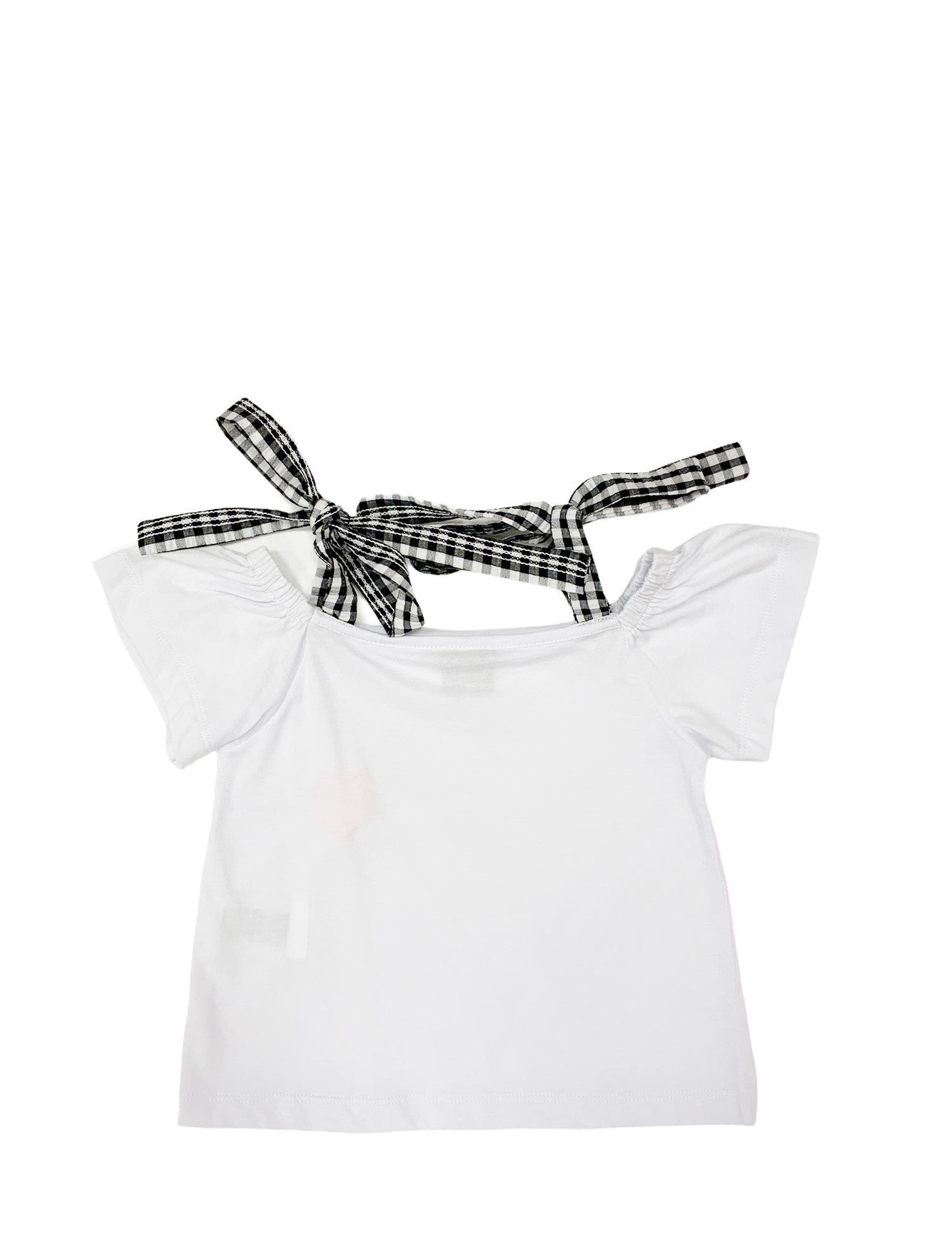 T-shirt Bianco Rosa Naturino