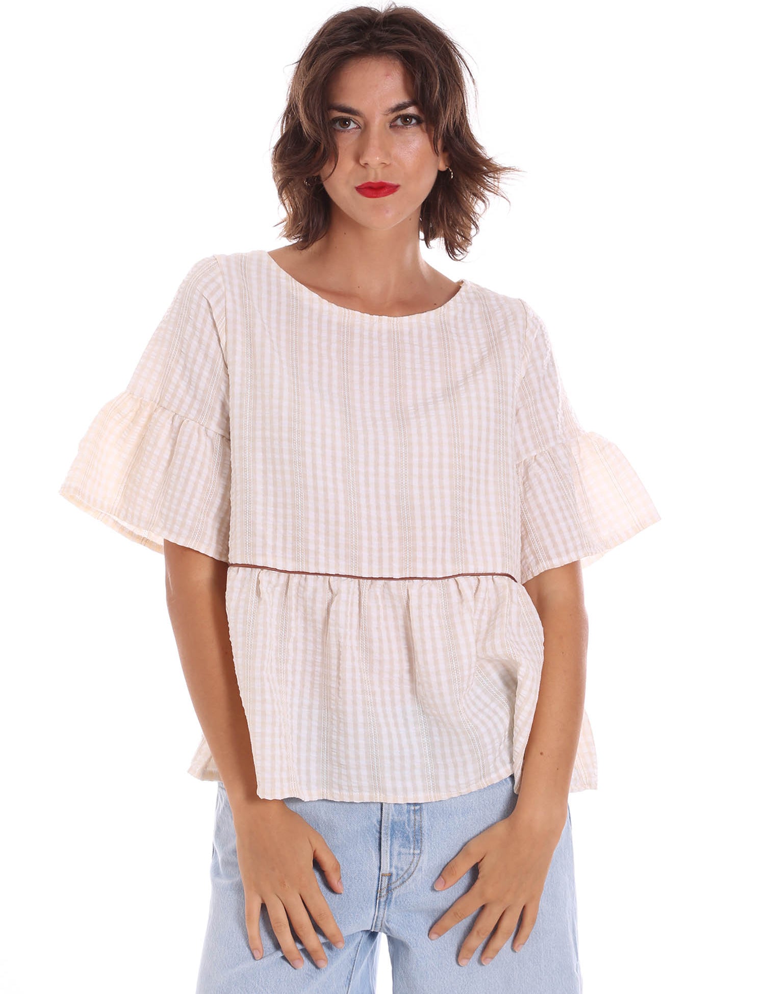 Bluse Beige Naturino