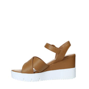 Sandali zeppa Marrone Docksteps