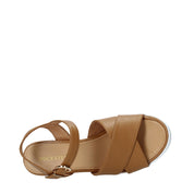 Sandali zeppa Marrone Docksteps