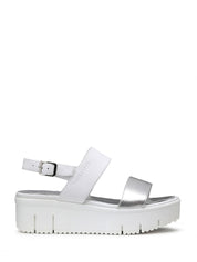 Sandali zeppa Bianco Docksteps