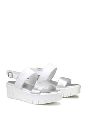 Sandali zeppa Bianco Docksteps