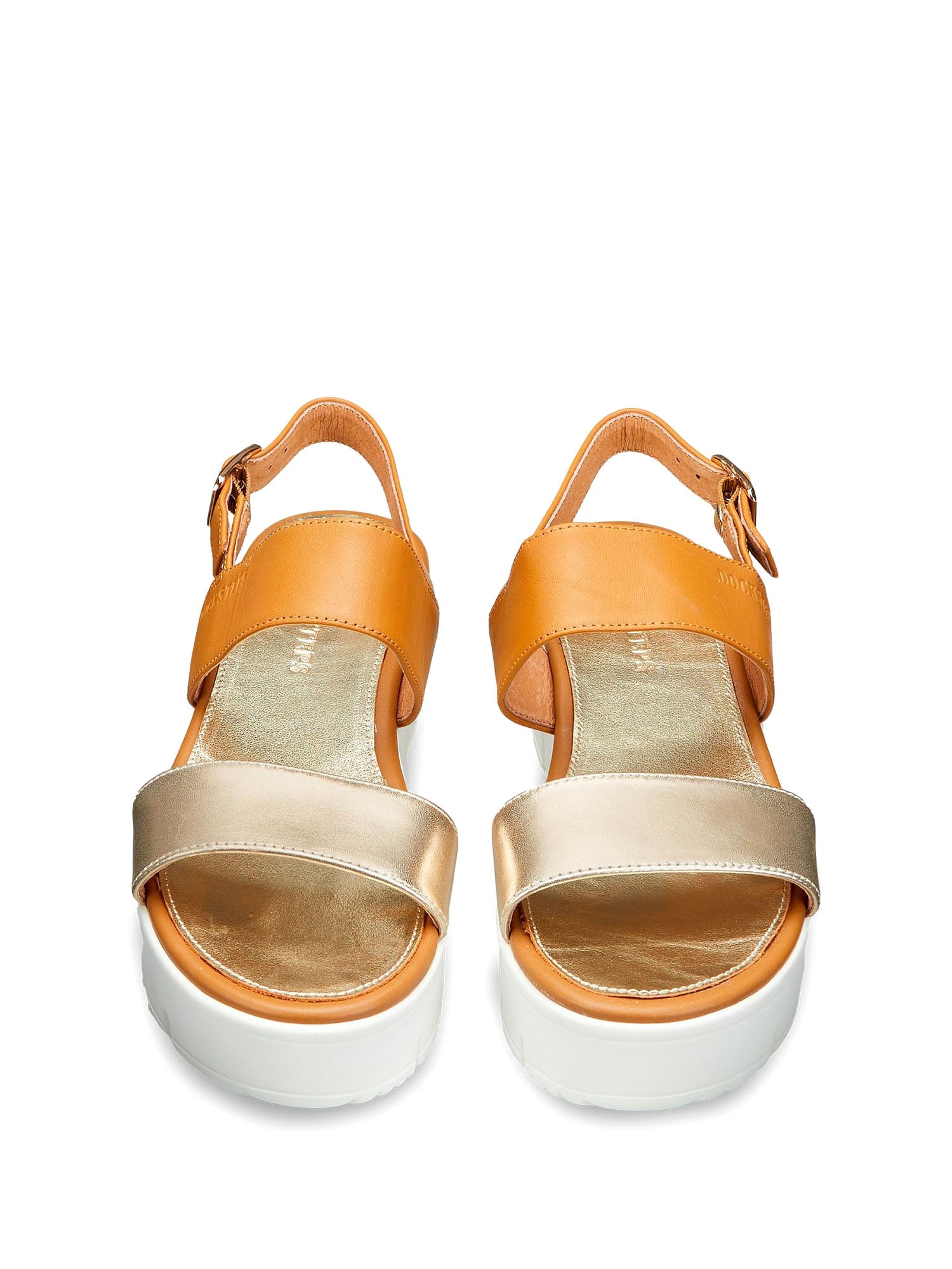 Sandali zeppa Marrone Docksteps