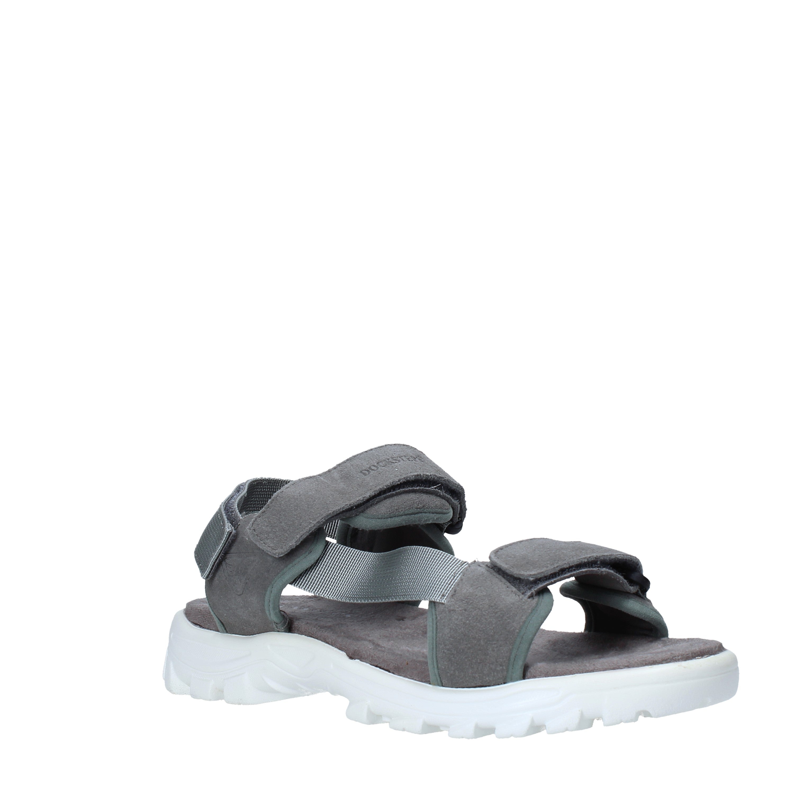 Sandali con strappi Grigio Docksteps