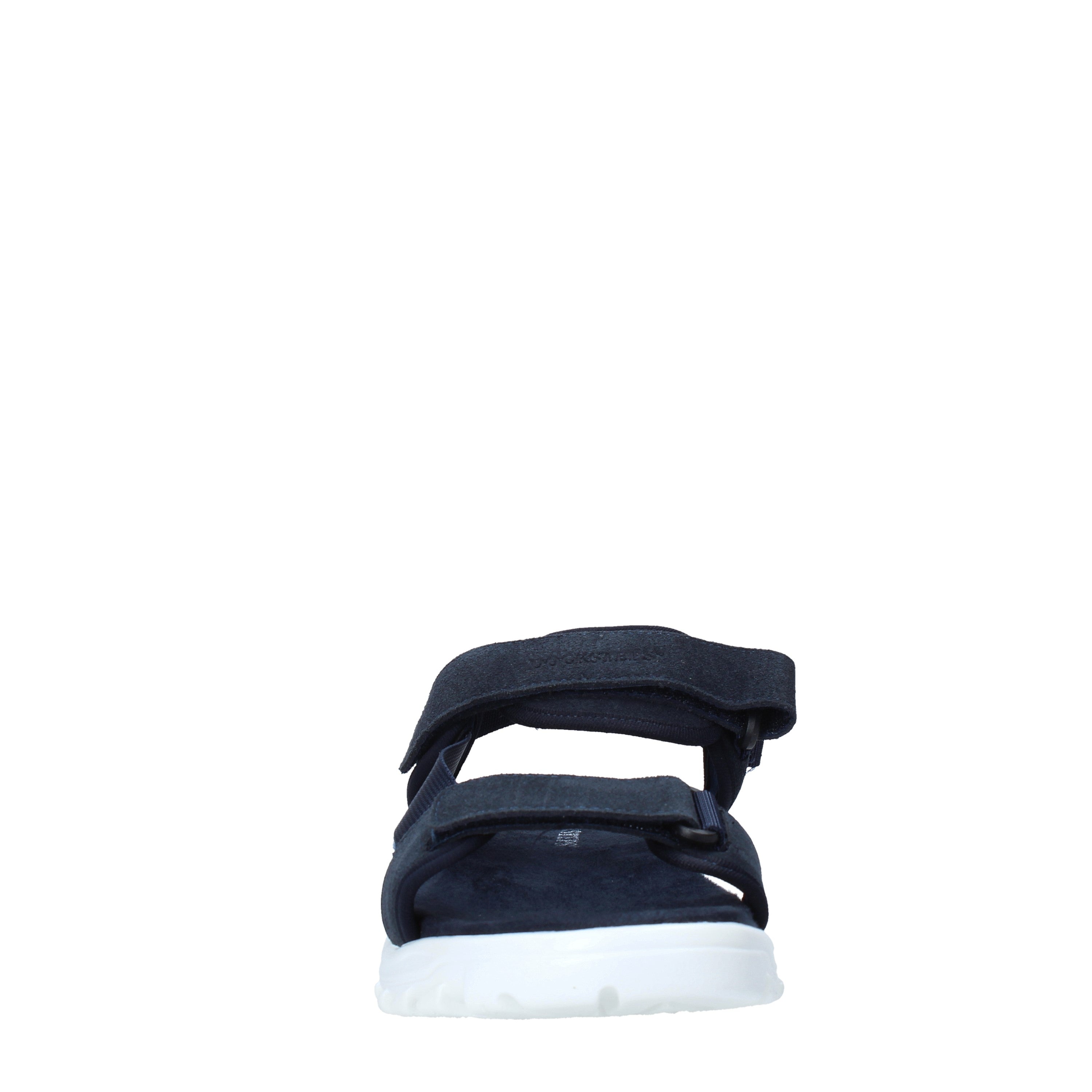 Sandali con strappi Blu Docksteps