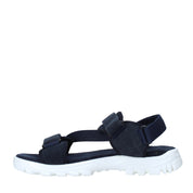 Sandali con strappi Blu Docksteps