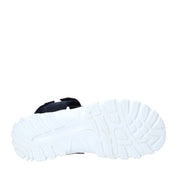 Sandali con strappi Blu Docksteps