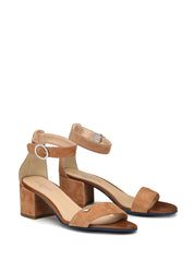 Sandali tacco Beige Alberto Guardiani