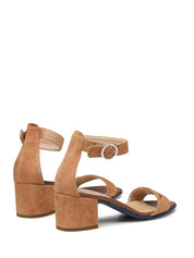 Sandali tacco Beige Alberto Guardiani