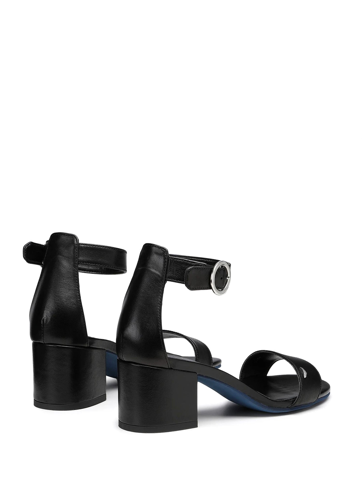 Sandali tacco Nero Alberto Guardiani
