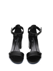 Sandali tacco Nero Alberto Guardiani