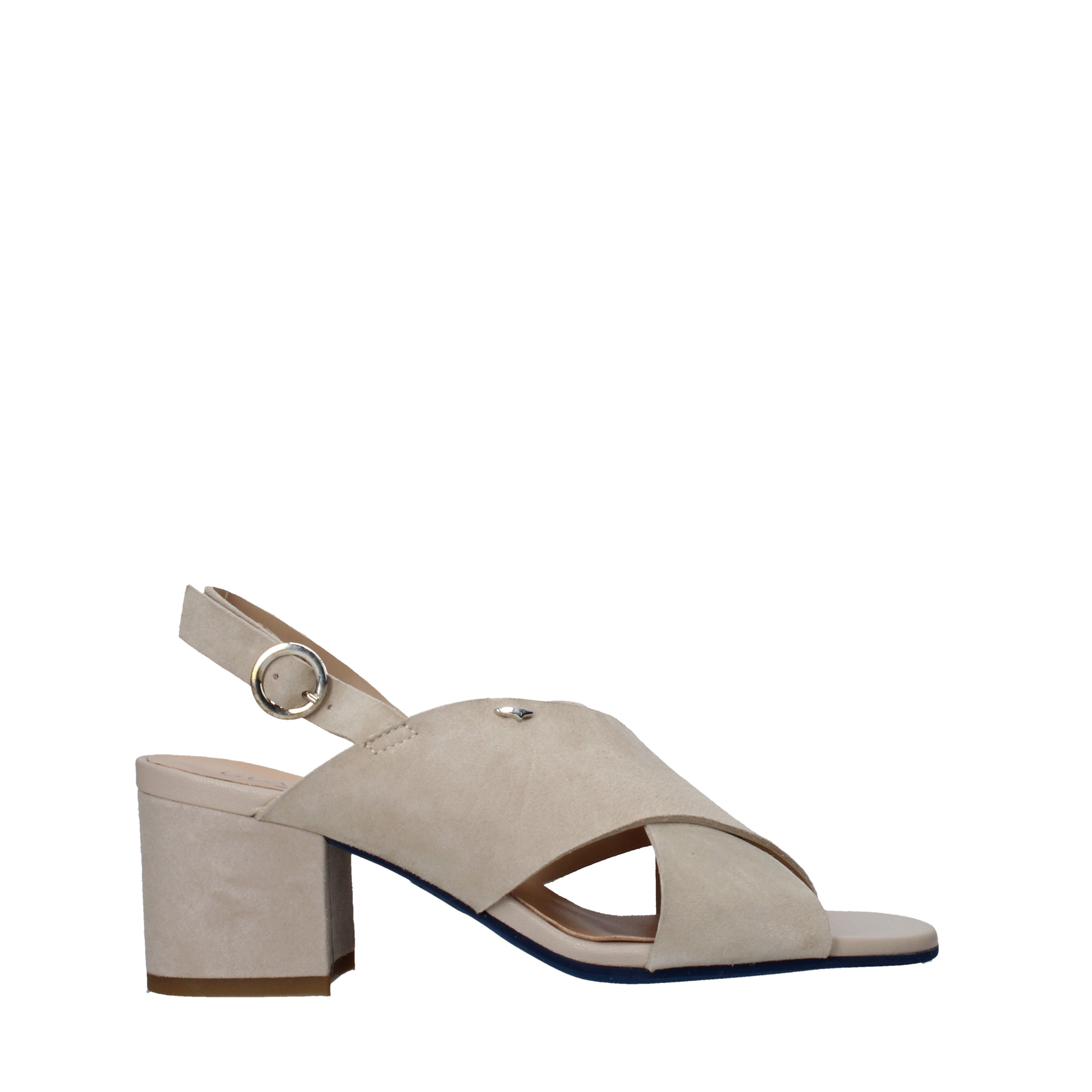 Sandali tacco Beige Alberto Guardiani