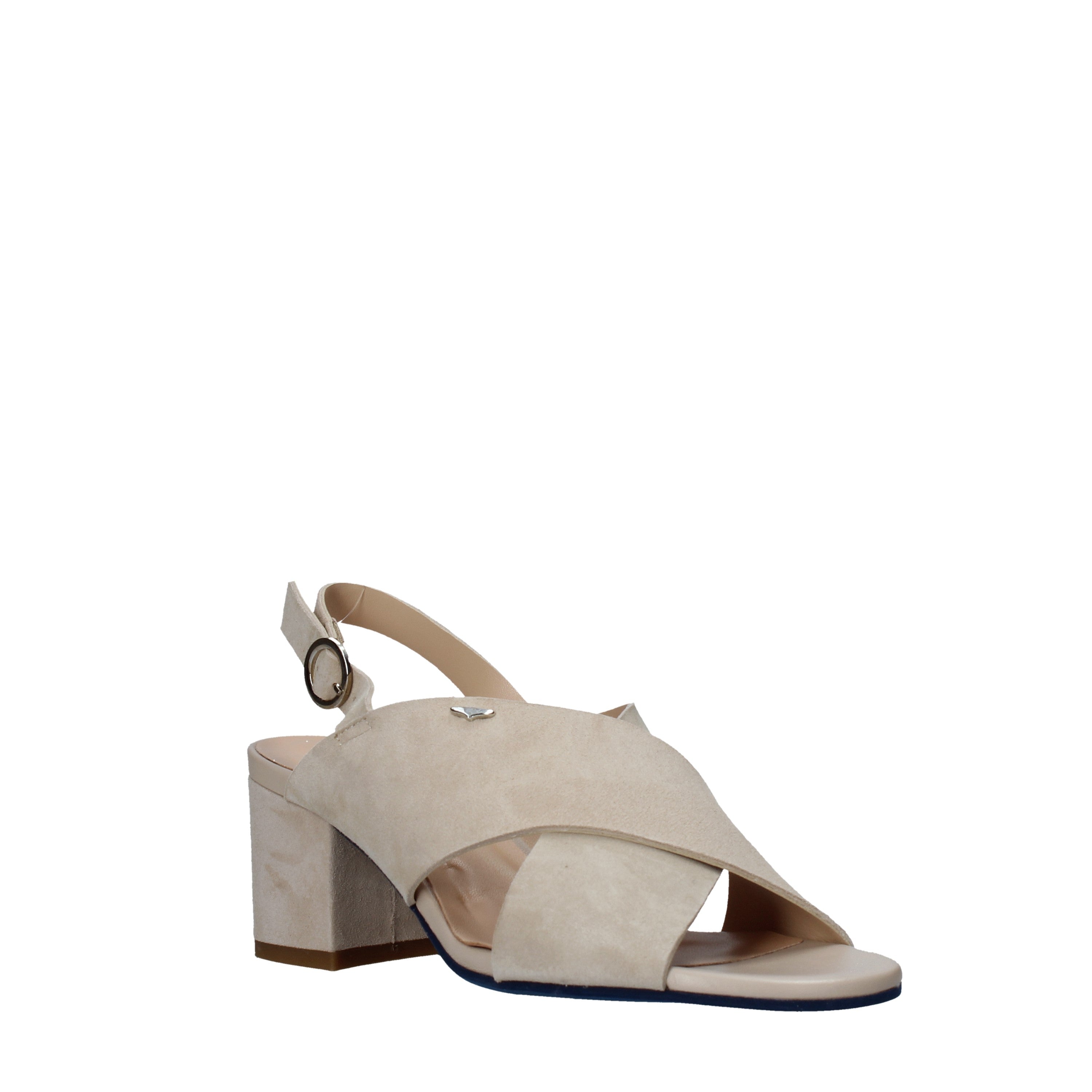 Sandali tacco Beige Alberto Guardiani