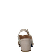 Sandali tacco Beige Alberto Guardiani