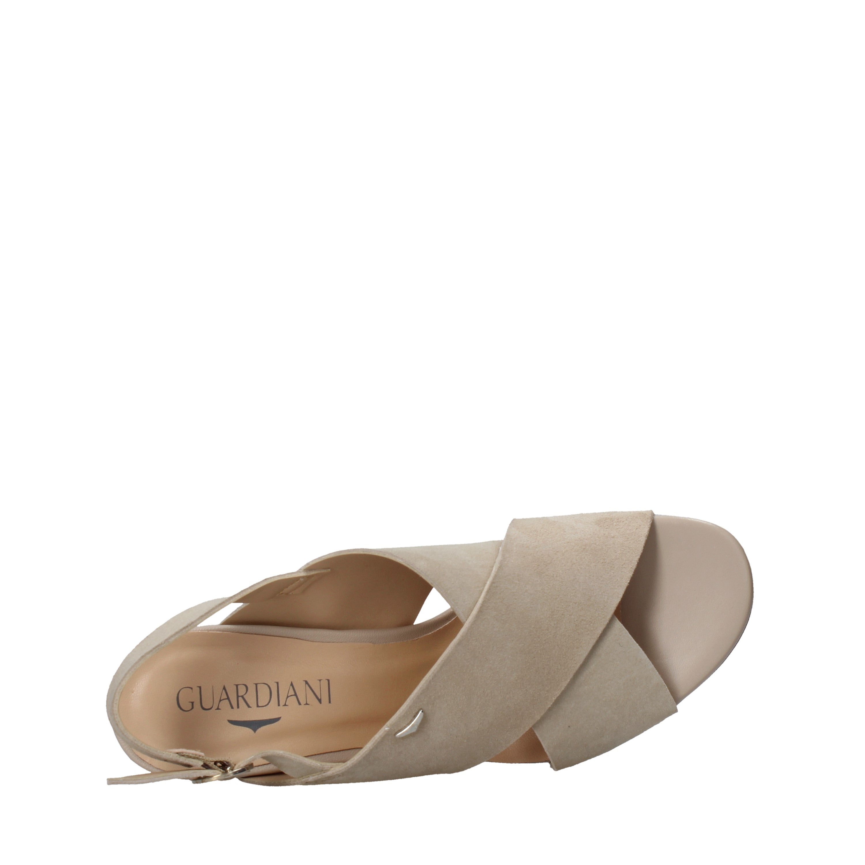Sandali tacco Beige Alberto Guardiani
