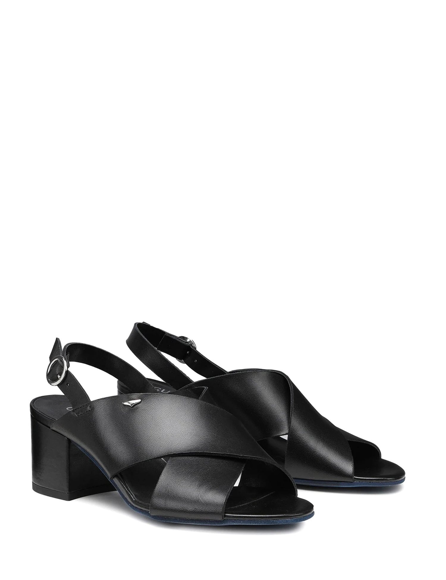 Sandali tacco Nero Alberto Guardiani