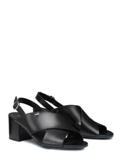 Sandali tacco Nero Alberto Guardiani